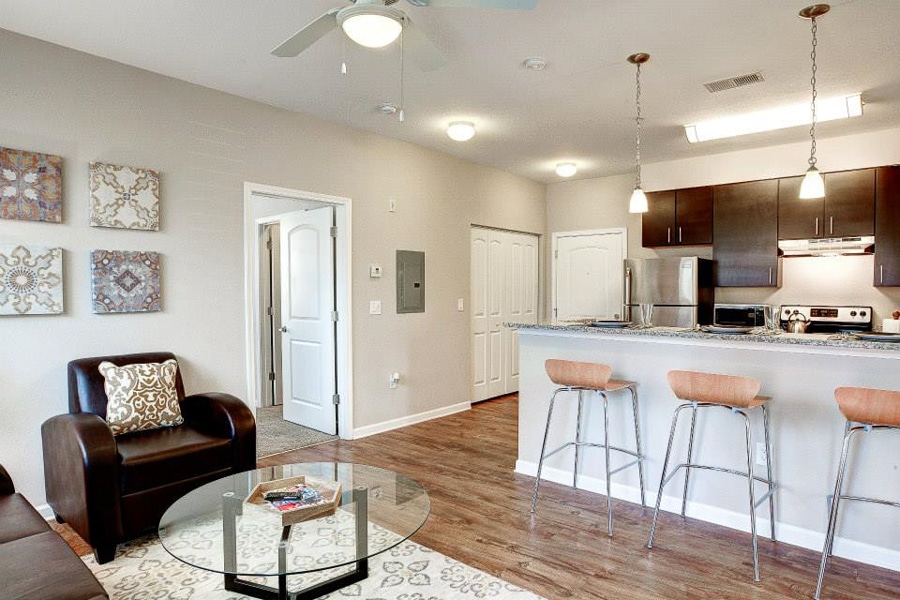 lighthouse wilmington open concept common area