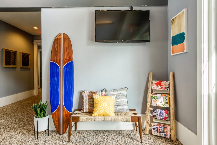 lighthouse wilmington resident clubhouse decor